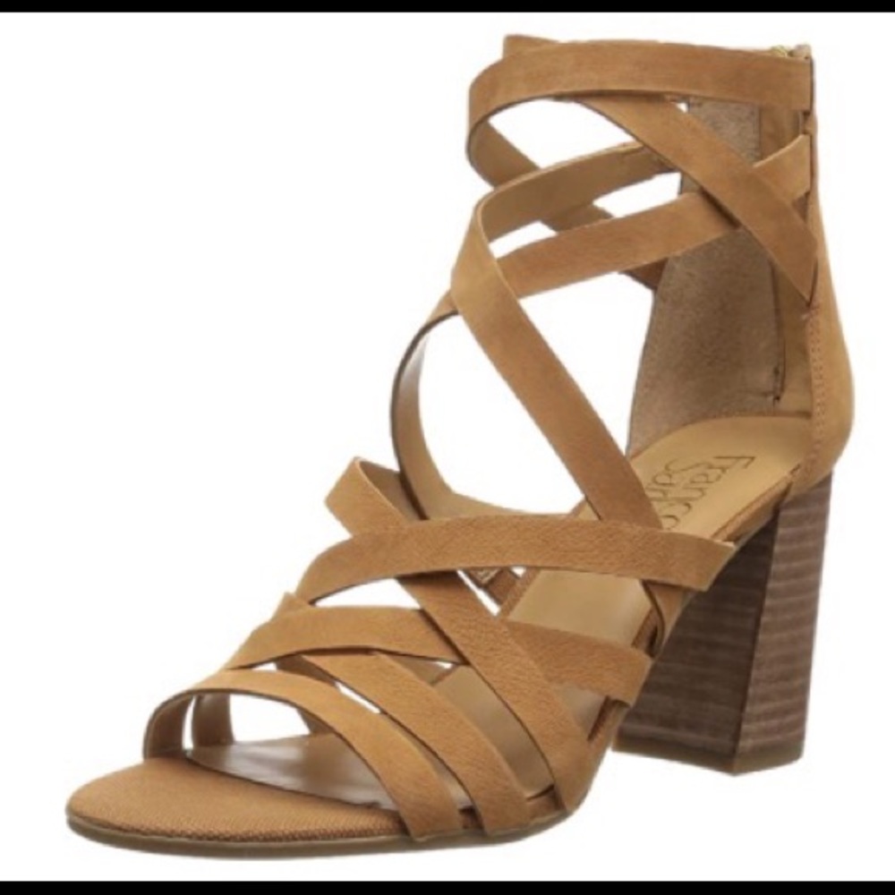 New Steve Madden suede “July” strappy sandals heels 8.5
